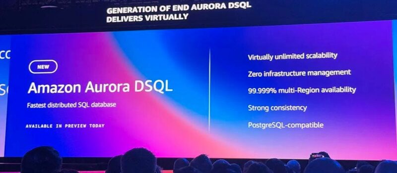 Aurora DSQL, a serverless SQL database delivering 4x faster